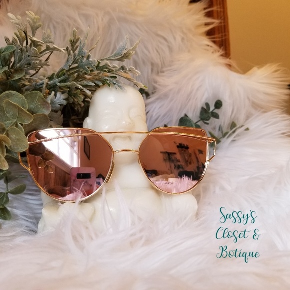 LAST BUNDLE🔥Round & Cateye Mirrored Sunglasses - Picture 5 of 8